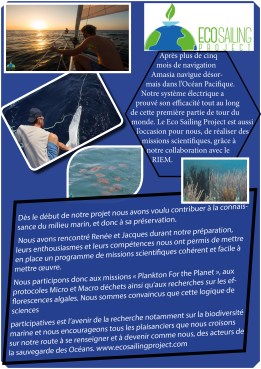 Eco sailing project